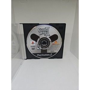 ***Unreadable Disc*** Guitar Hero II (PlayStation 2 PS2) Disc Only -AS IS